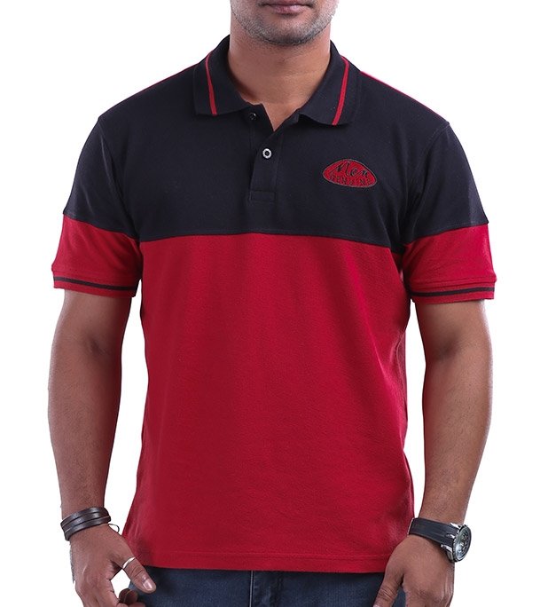 kaos polo shirt pria