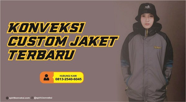 KONVEKSI JAKET CUSTOM